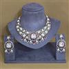 Antique Classic Necklace With Mehndi Plating