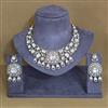 Antique Classic Necklace With Mehndi Plating