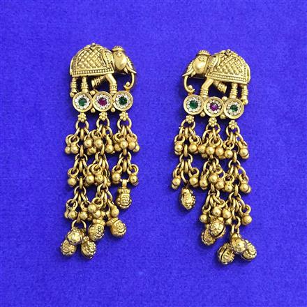 Antique Classic Earring With Gold Plating