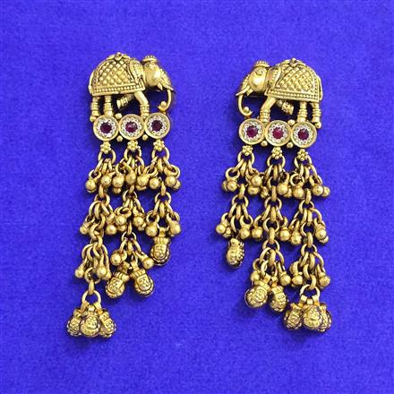 Antique Classic Earring With Gold Plating