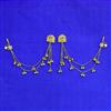 Antique Classic Earring With Matte Gold Plating