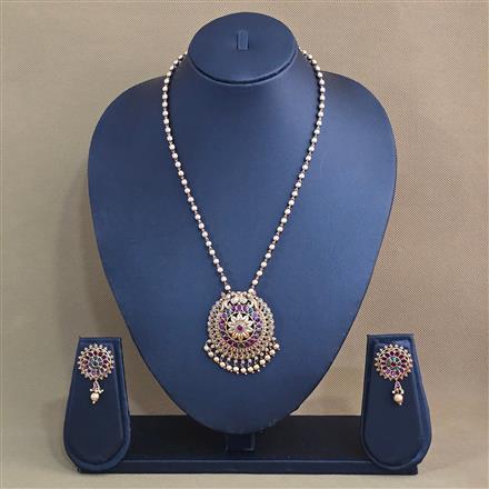 Antique Classic Pendant Set With Gold Plating