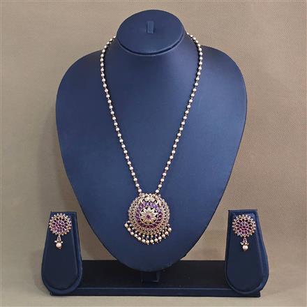 Antique Classic Pendant Set With Gold Plating