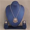Antique Classic Pendant Set With Gold Plating