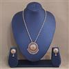 Antique Classic Pendant Set With Gold Plating