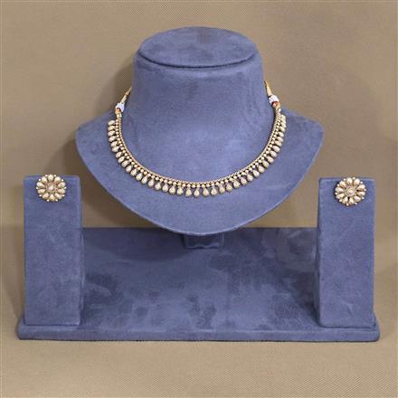 Antique Delicate Necklace With Gold Plating