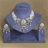 Antique Moti Necklace With Gold Plating