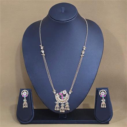 Antique Classic Pendant Set With Gold Plating