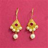 Antique Moti Earring With Gold Plating