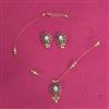 Antique Moti Pendant Set With Gold Plating
