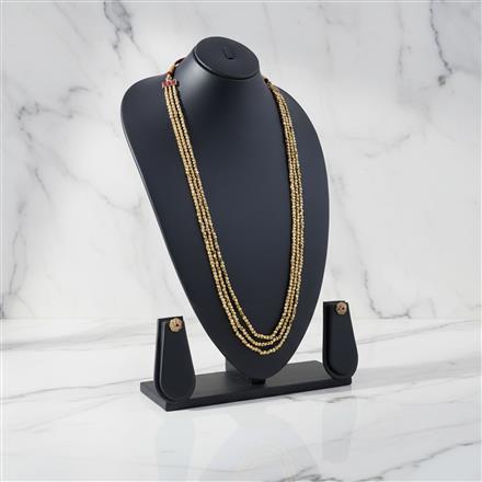 Antique Mala Necklace With Gold Plating