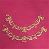 Antique Moti Payal With Gold Plating
