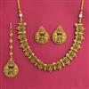 Antique Temple Necklace With Gold Plating