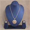 Antique Classic Pendant Set With Gold Plating