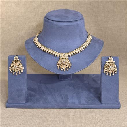 Antique Classic Necklace With Gold Plating