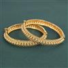 Antique Openable Bangles With Gold Plating
