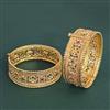 Antique Openable Bangles With Gold Plating