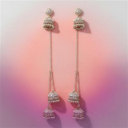 Antique Jhumki With Gold Plating