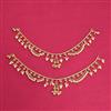 Antique Moti Payal With Gold Plating