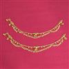 Antique Moti Payal With Gold Plating