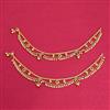Antique Moti Payal With Gold Plating