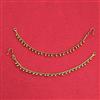 Antique Classic Ear Chain With Mehndi Plating