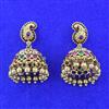 Antique Jhumki With Matte Gold Plating
