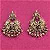 Antique Temple Earring With Gold Plating