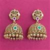 Antique Temple Earring With Gold Plating