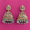 Antique Jhumki With Gold Plating