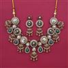 Antique Heritage Necklace with Mehndi Plating