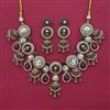Antique Heritage Necklace with Mehndi Plating