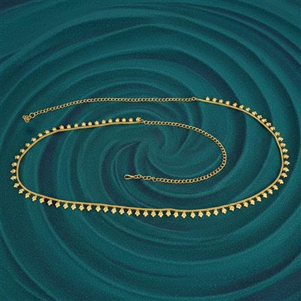 Antique Plain Gold Belt With Gold Plating