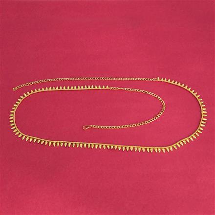 Antique Plain Gold Belt With Gold Plating