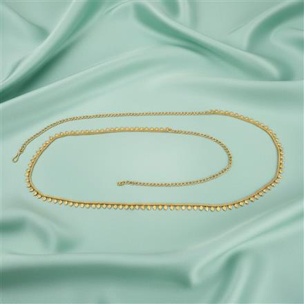 Antique Plain Gold Belt With Gold Plating