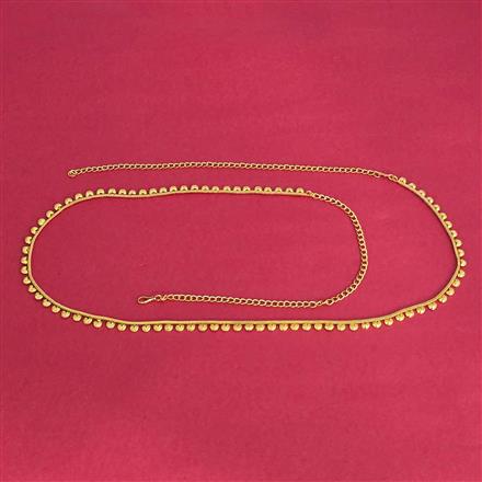 Antique Plain Gold Belt With Gold Plating