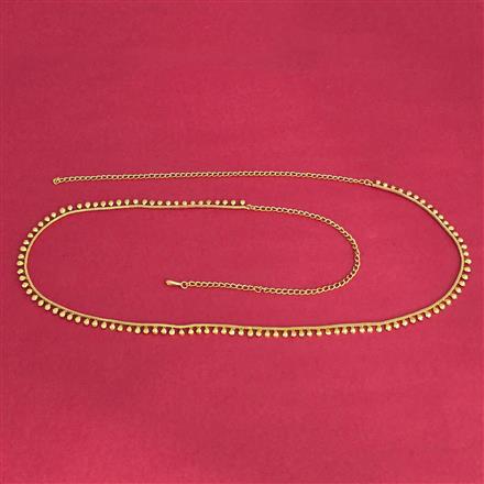 Antique Plain Gold Belt With Gold Plating