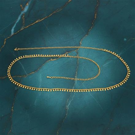 Antique Plain Gold Belt With Gold Plating