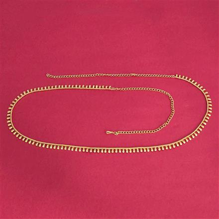 Antique Plain Gold Belt With Gold Plating