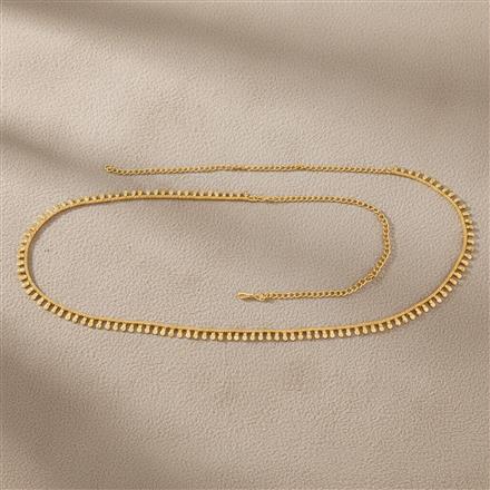 Antique Plain Gold Belt With Gold Plating