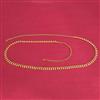Antique Plain Gold Belt With Gold Plating
