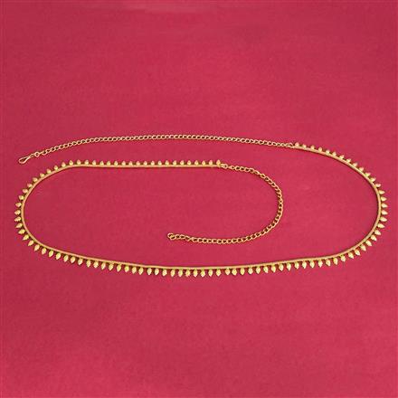 Antique Plain Gold Belt With Gold Plating