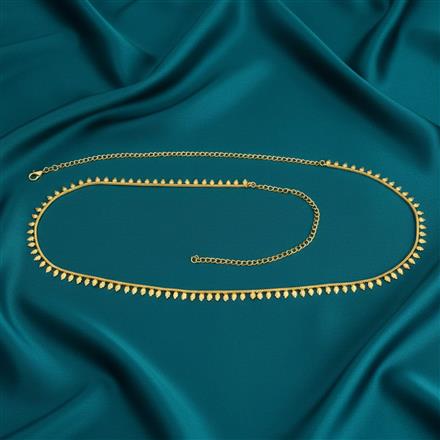 Antique Plain Gold Belt With Gold Plating