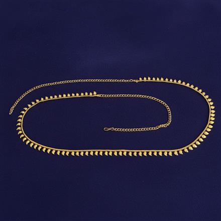 Antique Plain Gold Belt With Gold Plating