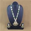 Antique Moti Pendant Set With Gold Plating