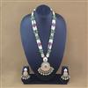 Antique Moti Pendant Set With Gold Plating
