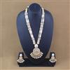 Antique Moti Pendant Set With Gold Plating