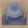 Antique Delicate Necklace Set With Gold Plating
