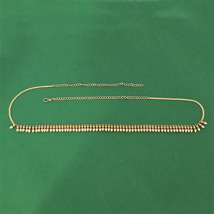 Antique Moti Belt With Gold Plating