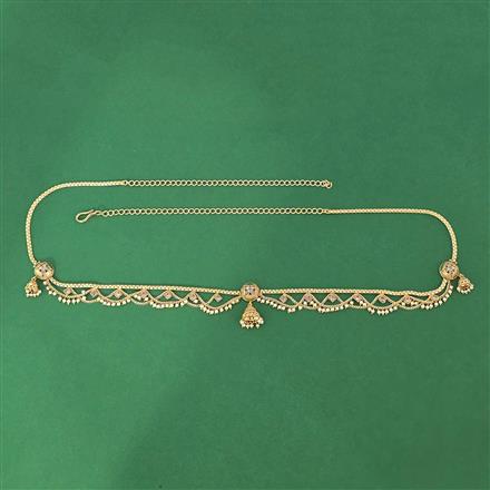 Antique Moti Belt With Gold Plating